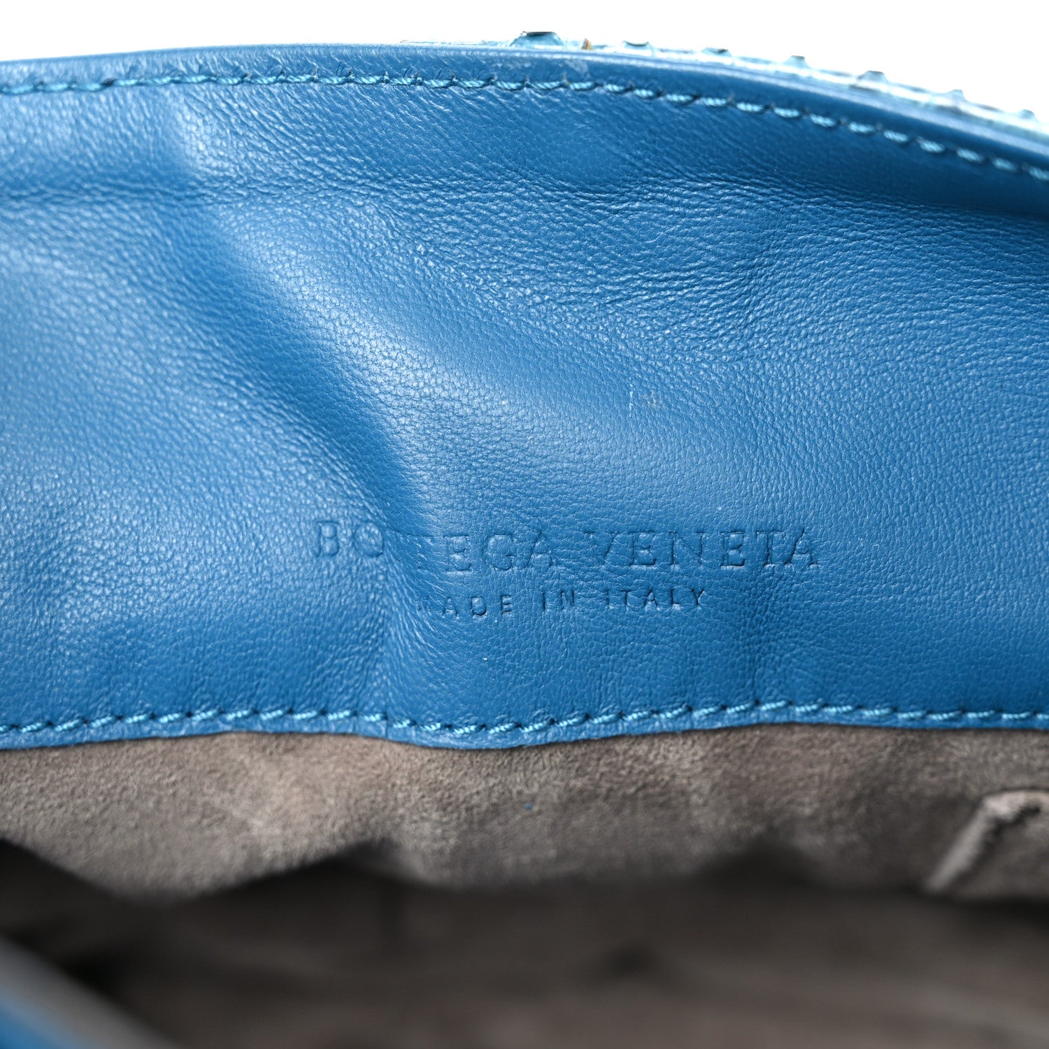 Bottega Veneta Ayers Crossbody Messenger Blue 6 of 9