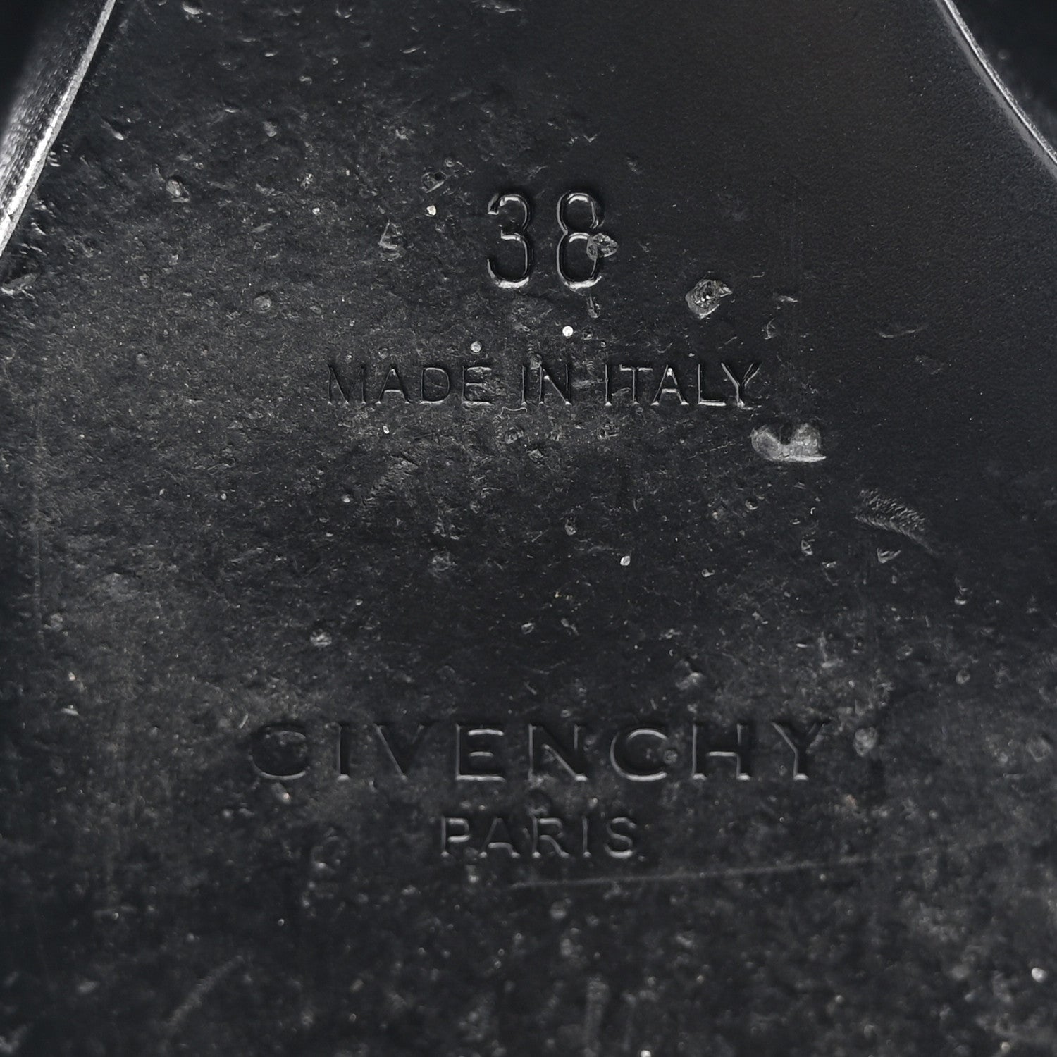 Givenchy Calfskin Shark Lock Pant Boots 38 Black 8 of 11