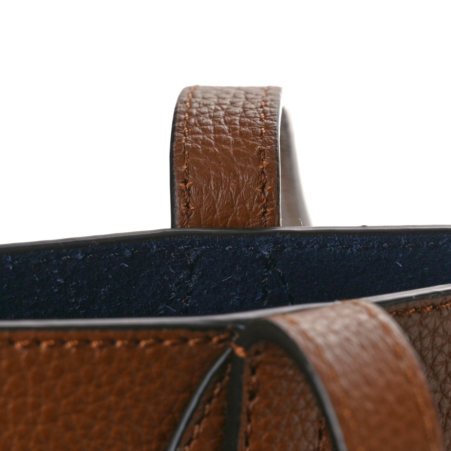 Small Classic Grain Bayswater Tote Oak Oxford Blue