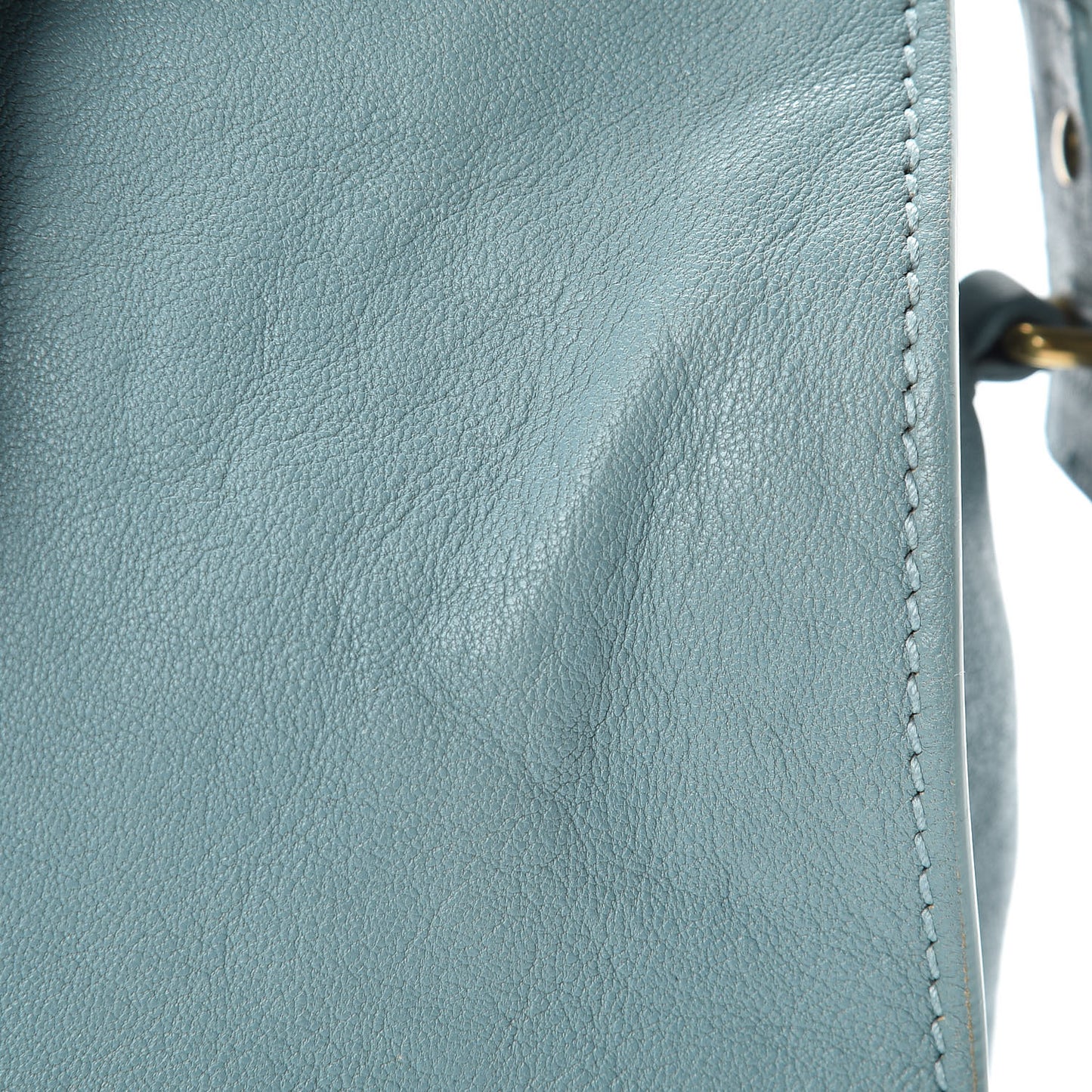 Sheepskin Small Cabas ChYc Blue Glacier