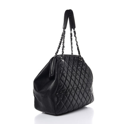 Chanel Caviar Quilted Framed Bowling Bag Black 3 of 15