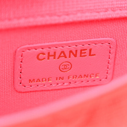 Chanel Jersey Quilted Micro Mini Flap Red 6 of 11