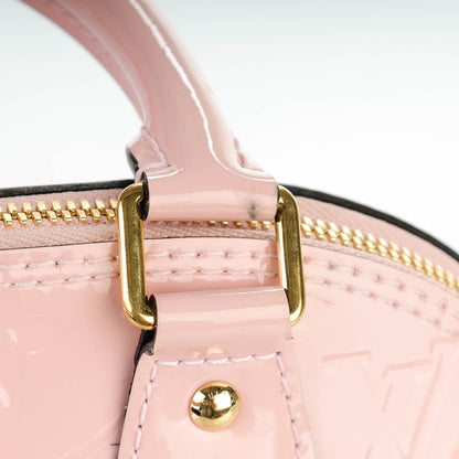 Louis Vuitton Vernis Alma BB Rose Ballerine 8 of 8