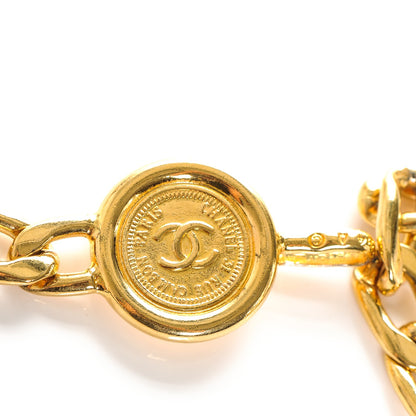 Chanel Chain CC Medallion Belt Gold 4 of 5