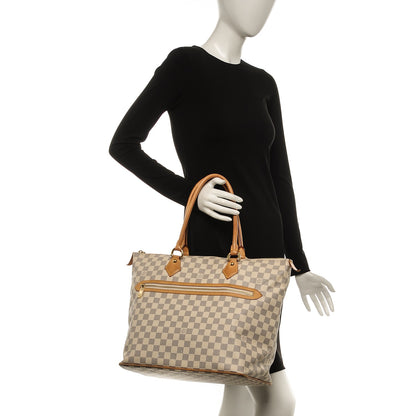 Louis Vuitton Damier Azur Saleya GM 2 of 7