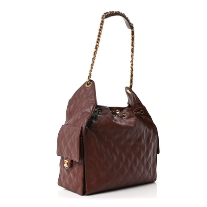 Chanel Caviar Quilted Medium Chanel 25 Handbag Dark Brown 3 of 10