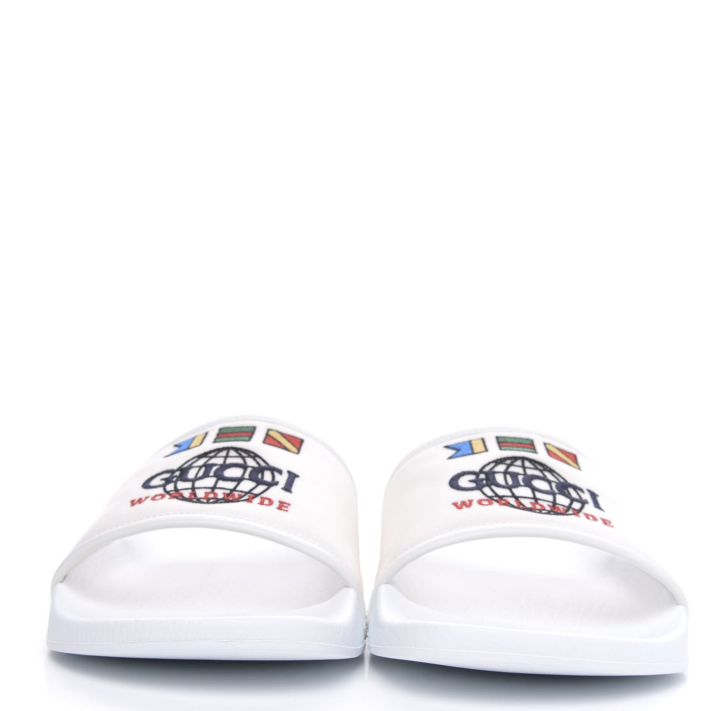 Canvas Worldwide Mens Pursuit Slide Sandals 11 White
