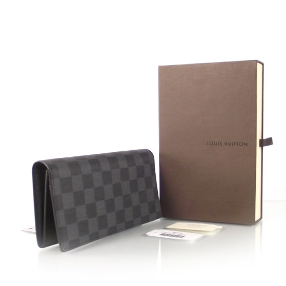 Damier Graphite Brazza Wallet Organizer