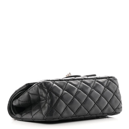 Chanel Iridescent Calfskin Quilted 2.55 Reissue 224 Flap Black 4 of 18