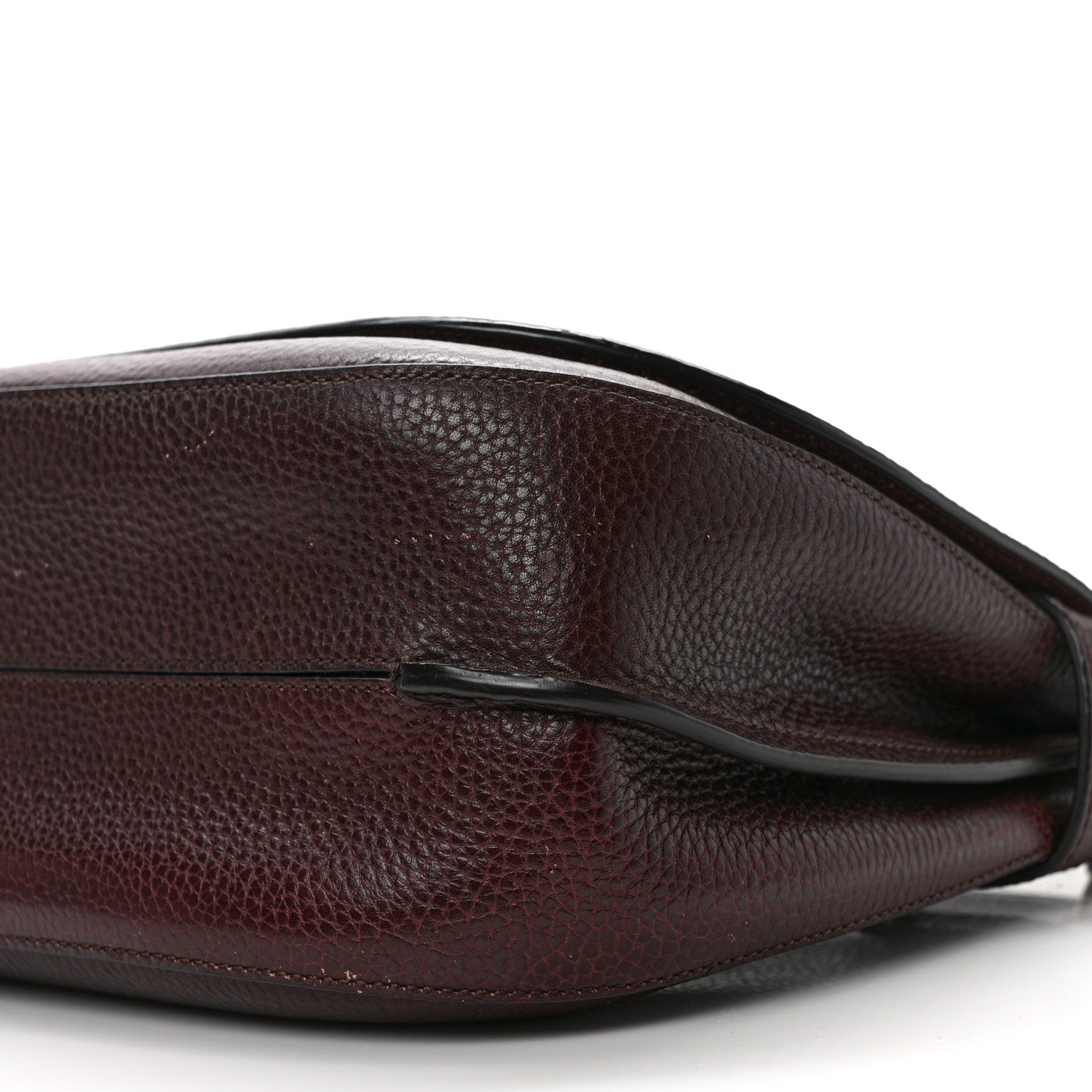 Mulberry Small Classic Grain Amberley Satchel Oxblood 8 of 9