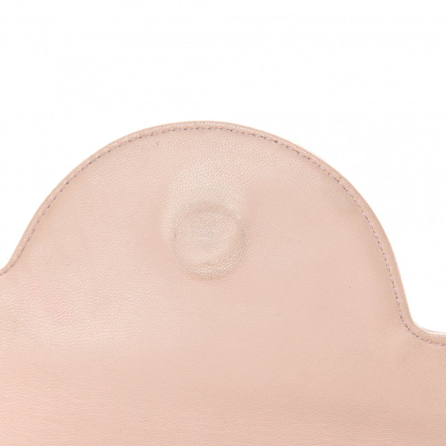 Patent Small Signature Bag Beige