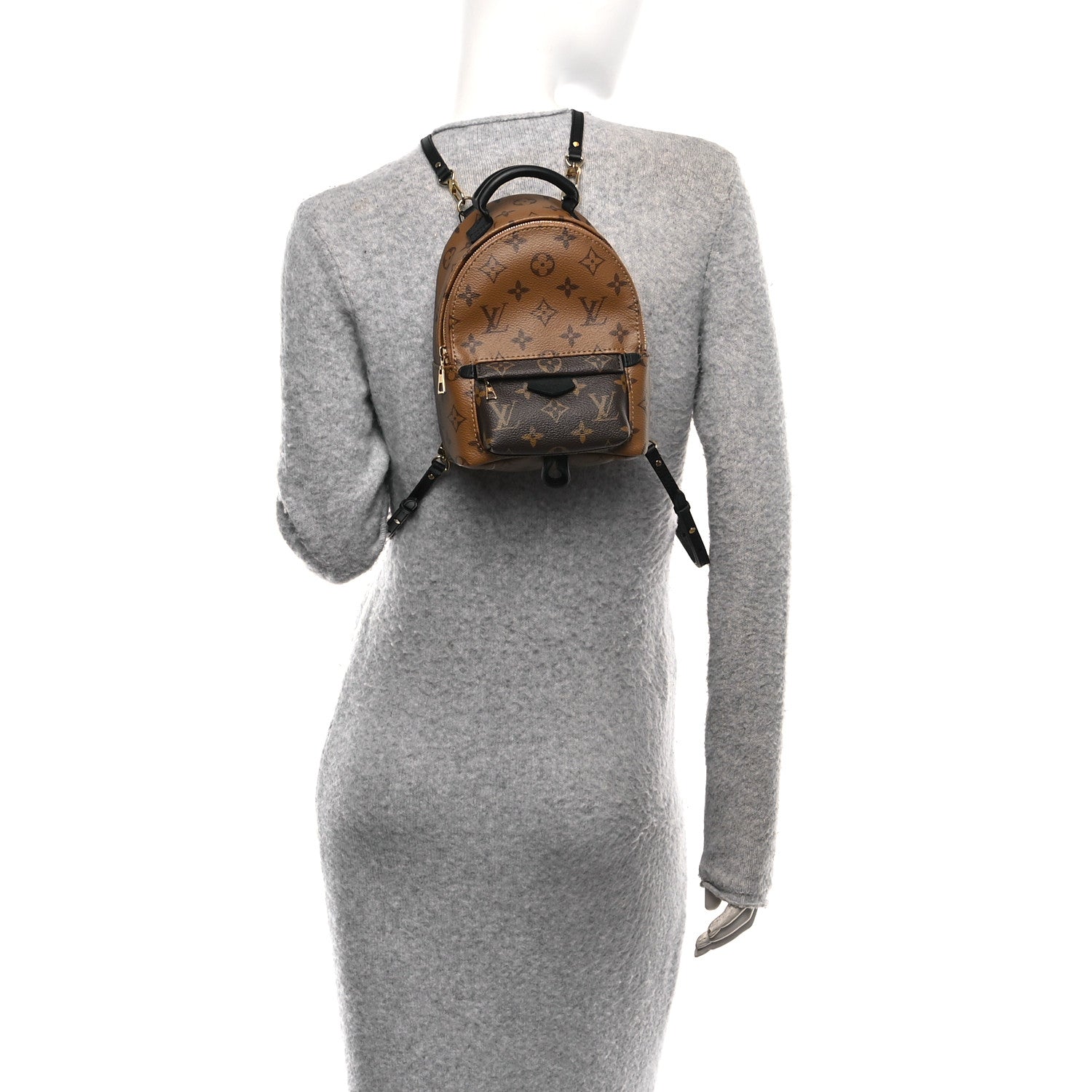 Louis Vuitton Reverse Monogram Palm Springs Backpack Mini 2 of 10