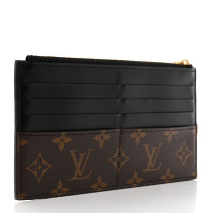 Louis Vuitton Monogram Slim Purse Black 3 of 8