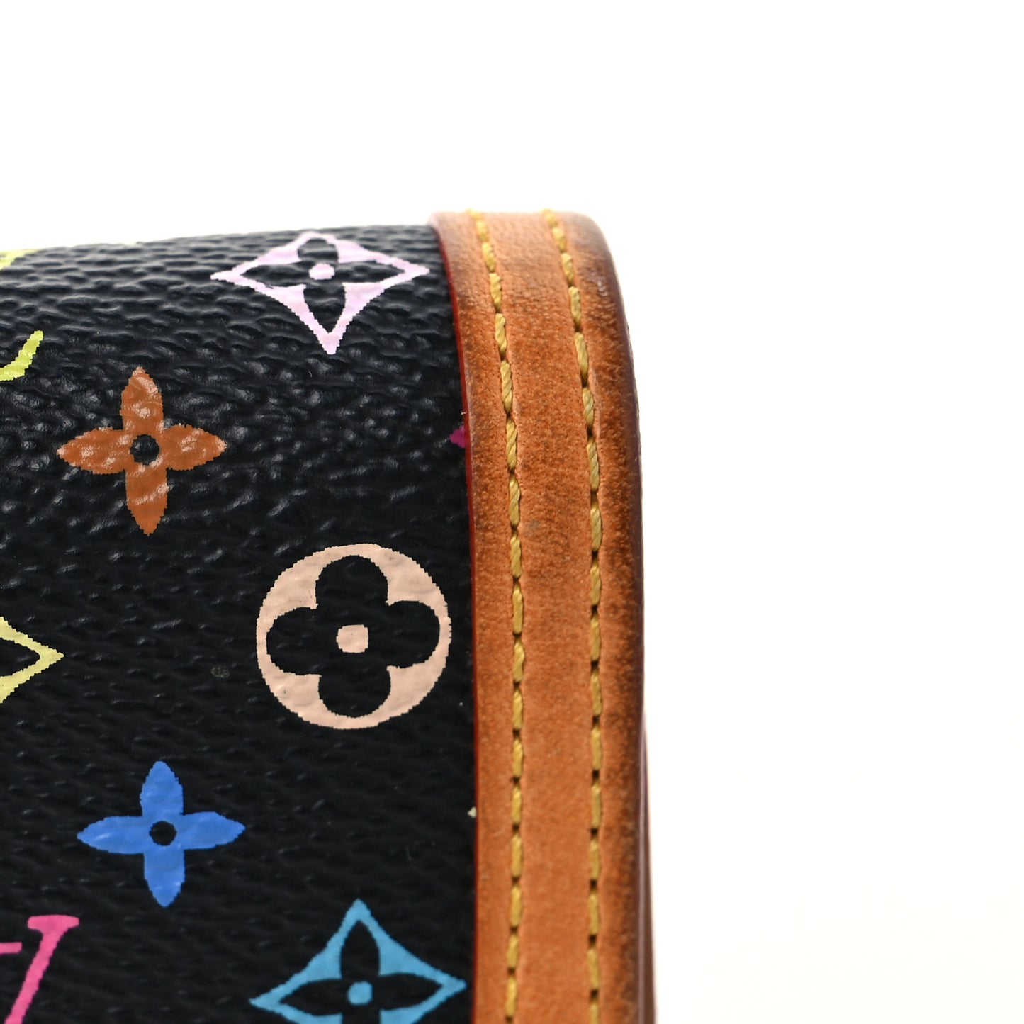 Monogram Multicolor Porte Tresor International Wallet Black