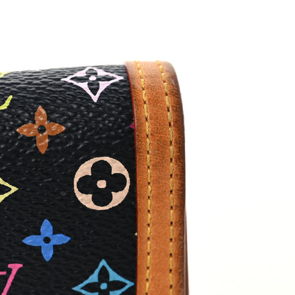Louis Vuitton Monogram Multicolor Porte Tresor International Wallet Black 9 of 11