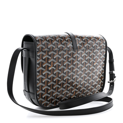 Goyard Goyardine Belvedere II MM Messenger Bag Black 3 of 10