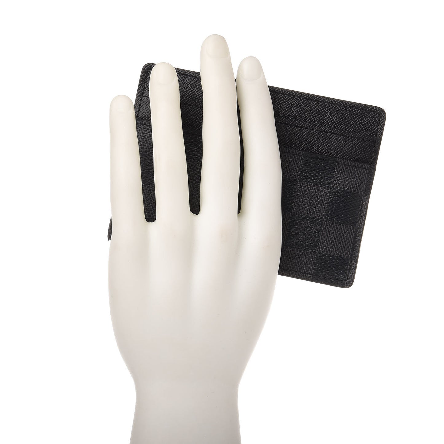 Damier Graphite Compact Modulable Card Holder Insert