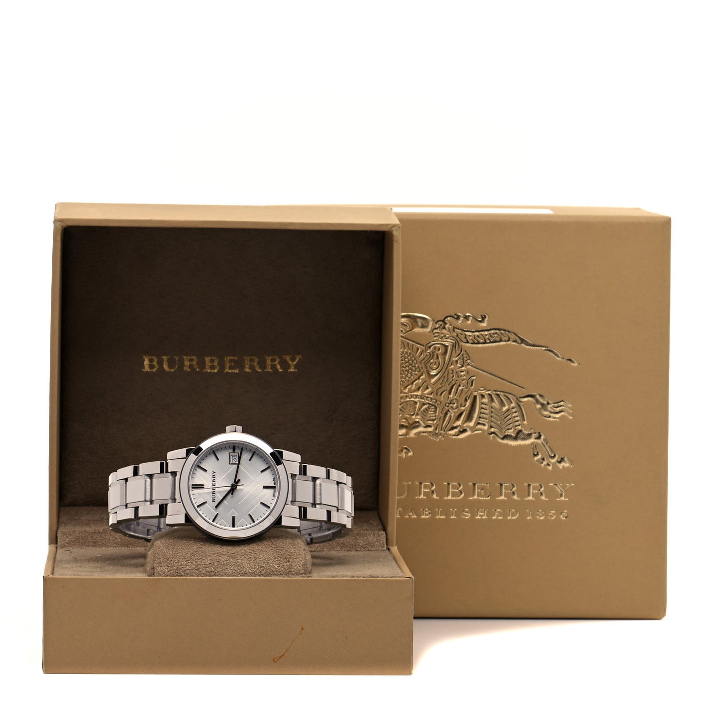 Stainless Steel 34mm The City Quartz Watch BU9100