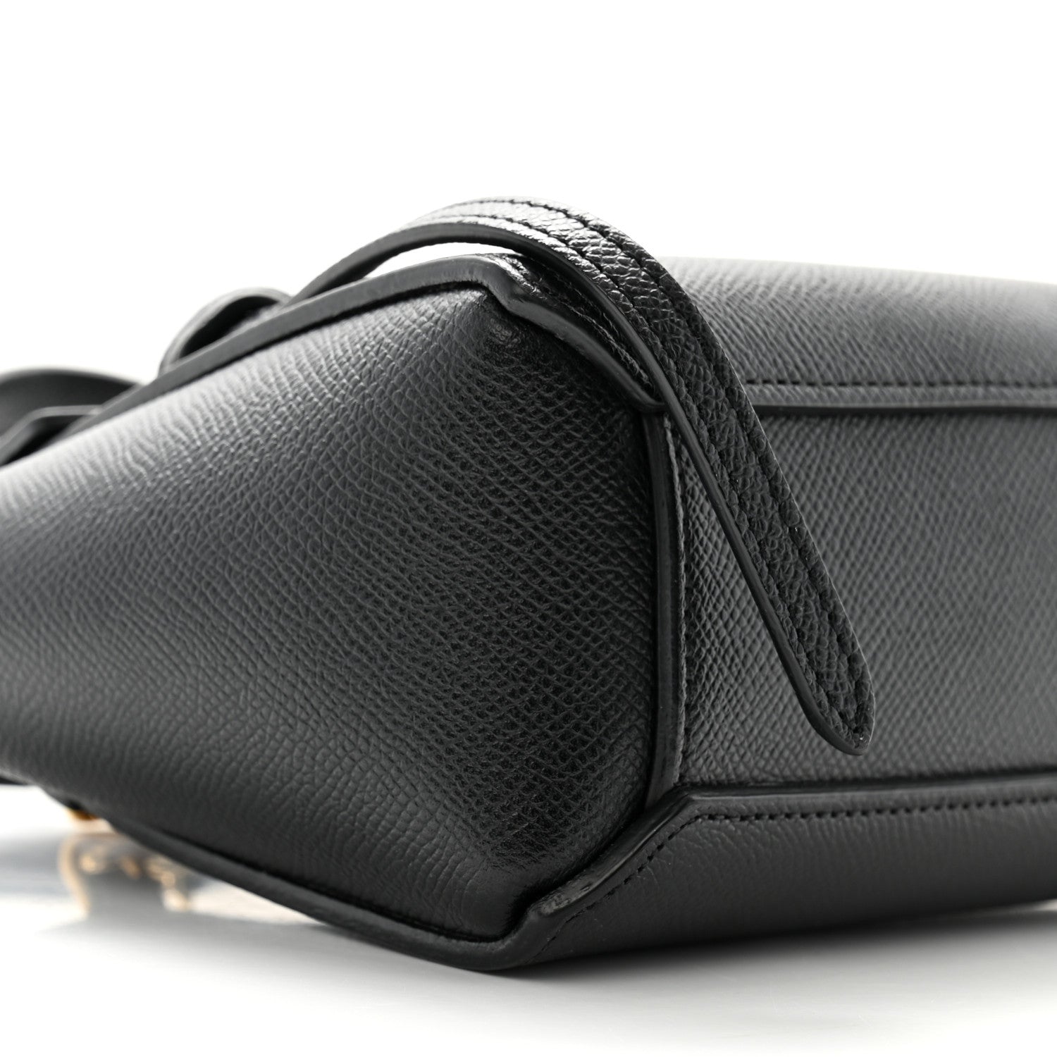 Celine Grained Calfskin Pico Belt Bag Black 9 of 12