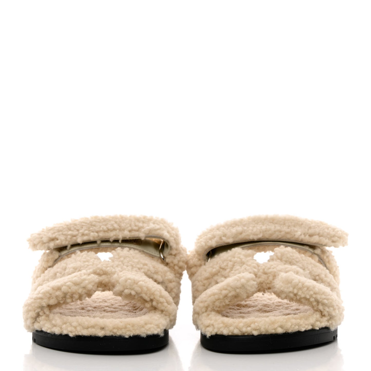 Woolskin Womens Chypre Sandals 38 Ecru