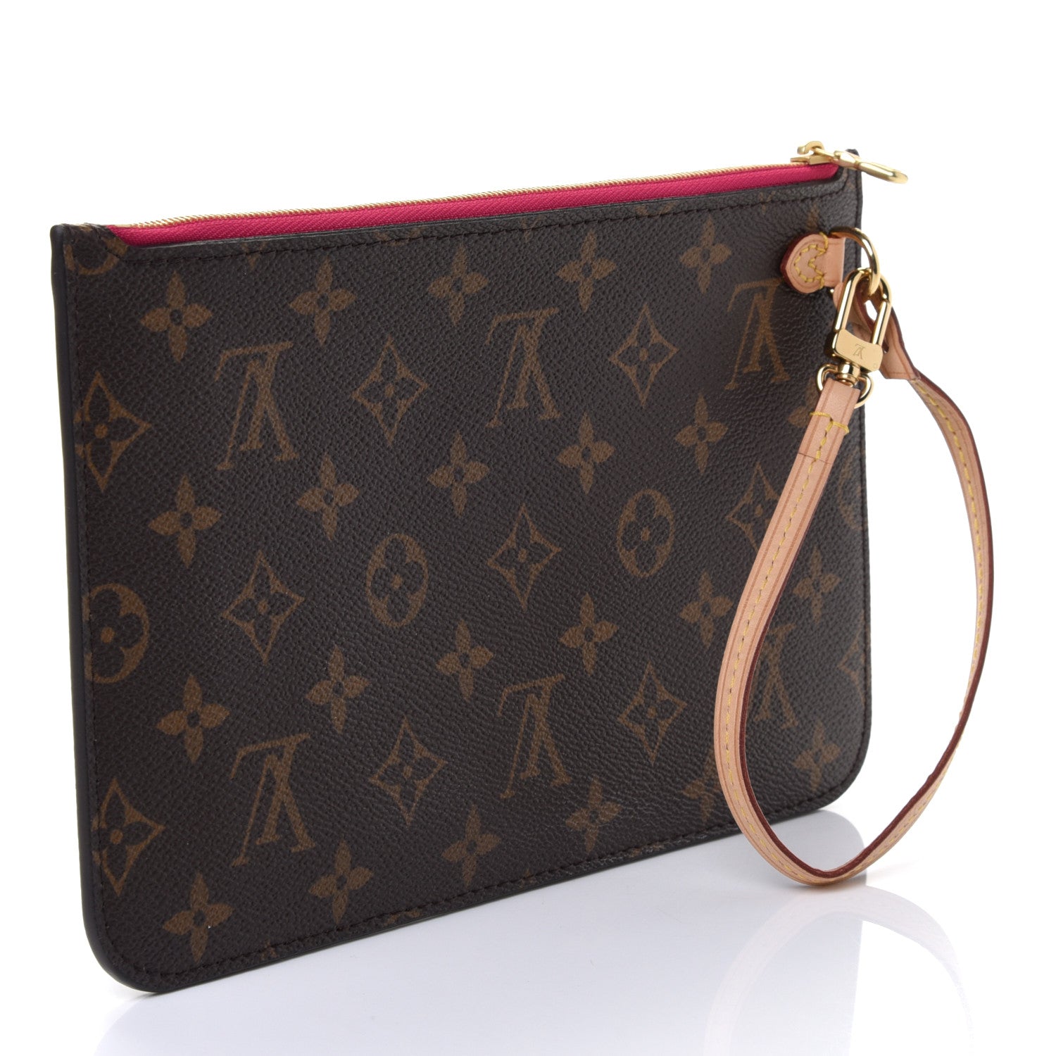 Louis Vuitton Monogram Neverfull MM GM Pochette Pivoine 2 of 4