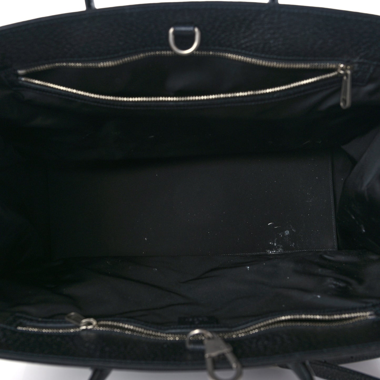 Econyl Nylon Monogram Large Off The Grid Tote Bag Black