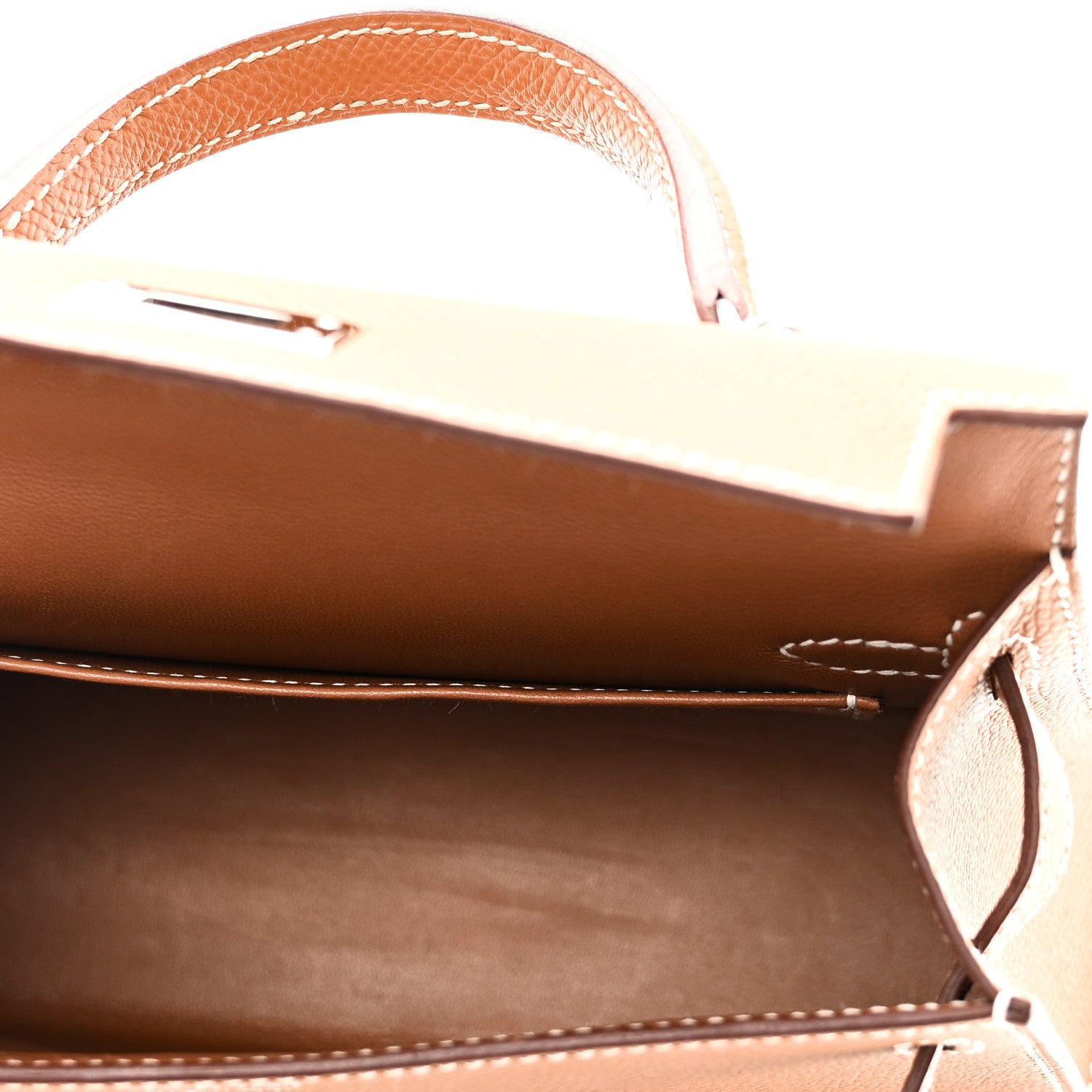 Hermes Epsom Mini Kelly Sellier 20 Gold 5 of 10