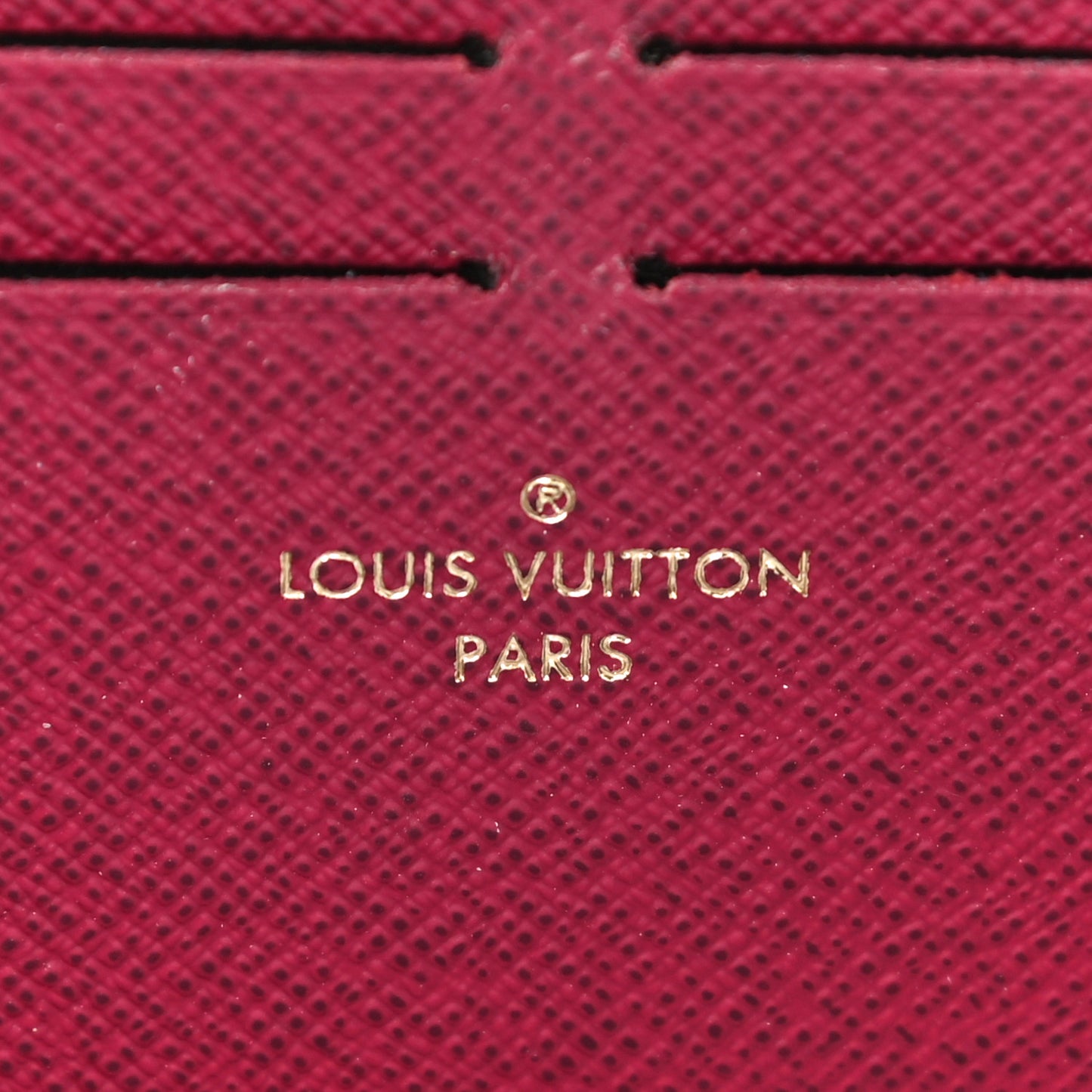 Monogram Clemence Wallet Fuchsia