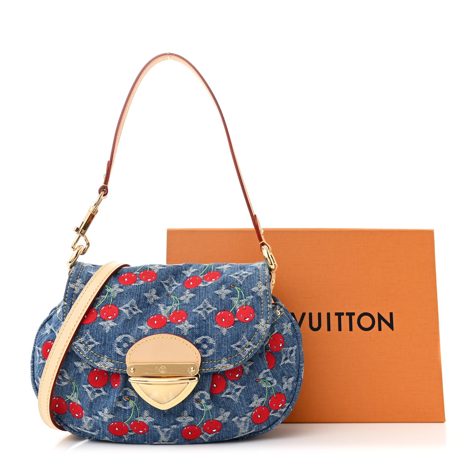 Louis Vuitton LV X TM Monogram Denim Cerises Sunset 1775587