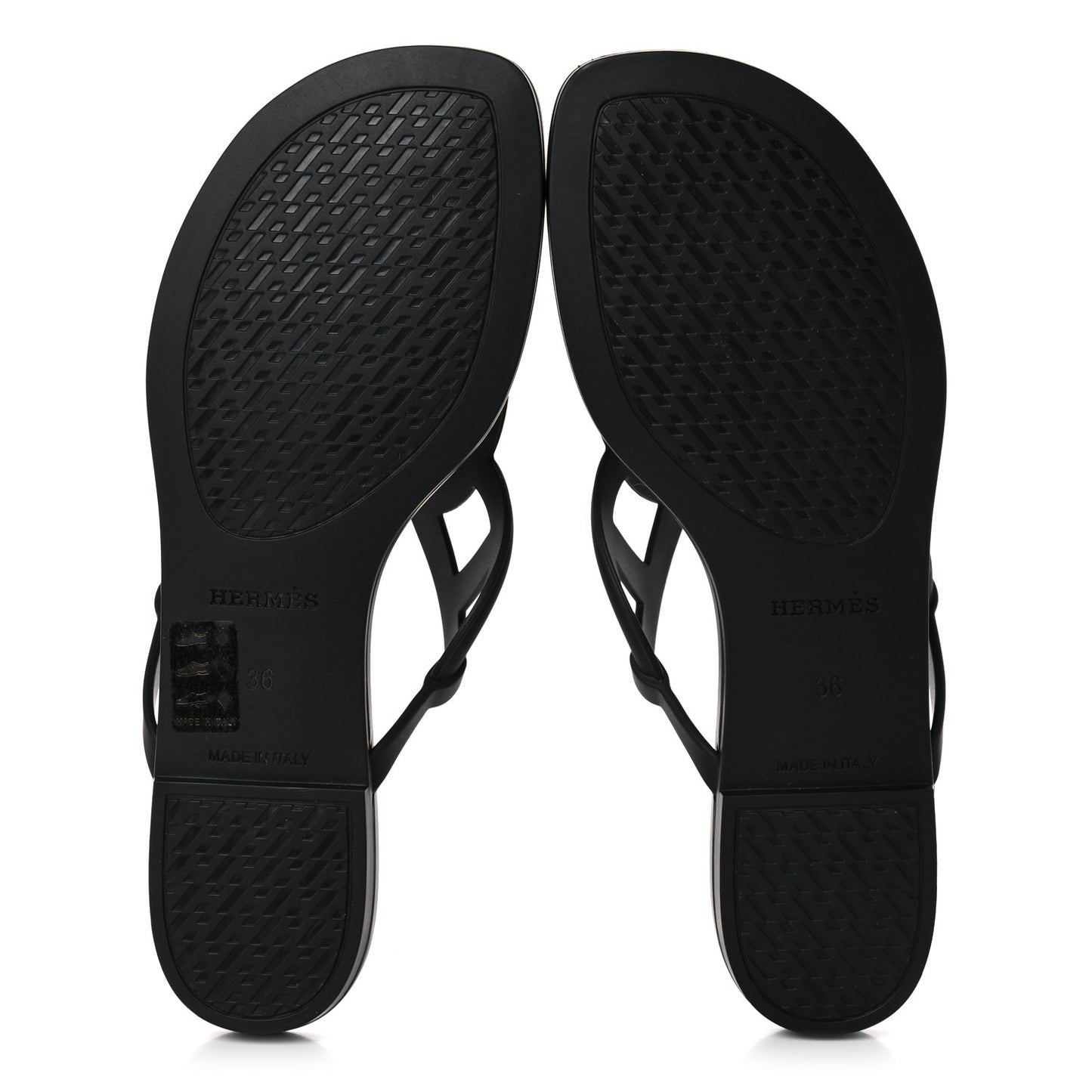 Rubber Womens Egerie Sandals 36 Black