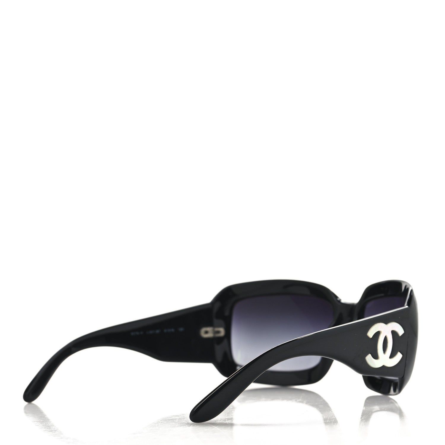 Chanel Mother of Pearl CC Sunglasses 5076-H Black 4 of 6