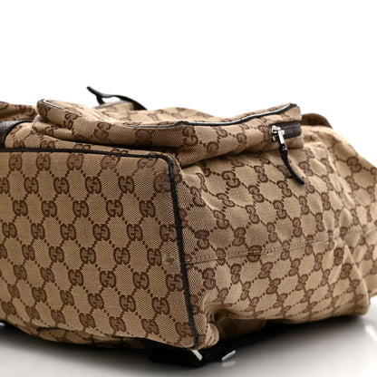 Gucci Monogram Backpack Dark Brown 10 of 18