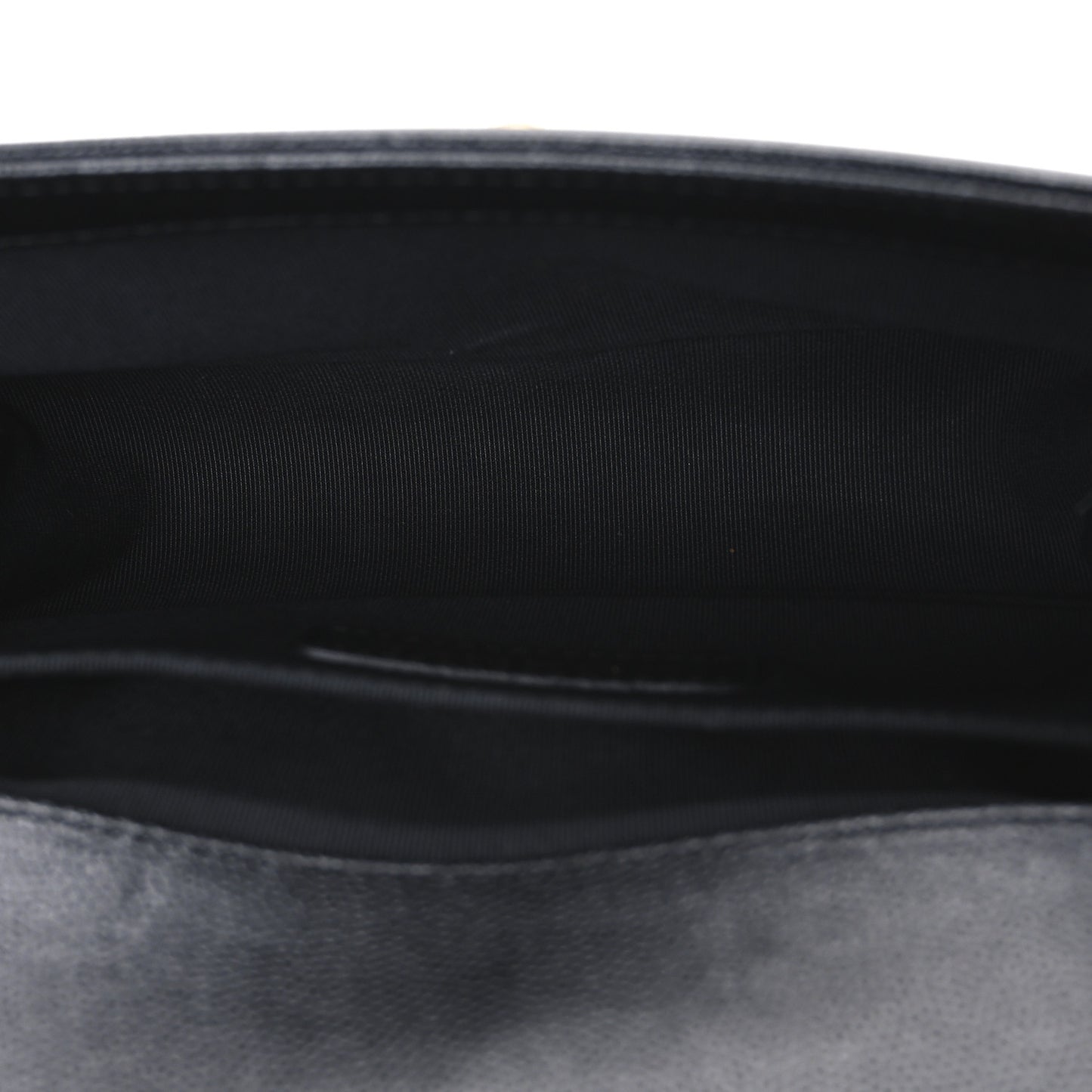 Caviar Quilted Small Boy Flap Black