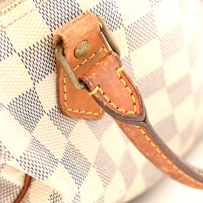Louis Vuitton Damier Azur Speedy 25 16 of 16