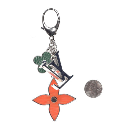 Louis Vuitton Fleur d'Epi Bag Charm Tri-Color 2 of 3