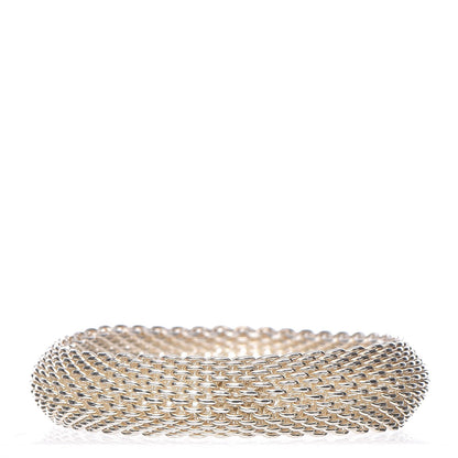 Tiffany Sterling Silver Somerset Mesh Bracelet 1 of 5