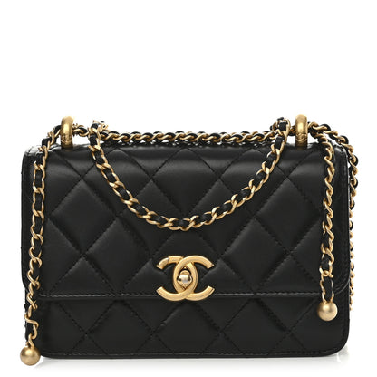 Chanel Calfskin Quilted Mini Perfect Fit Flap Black 1 of 10