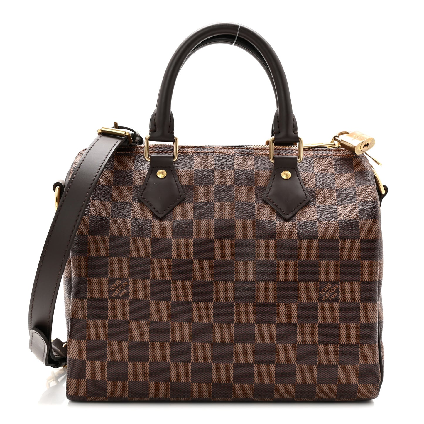 Damier Ebene Speedy Bandouliere 25