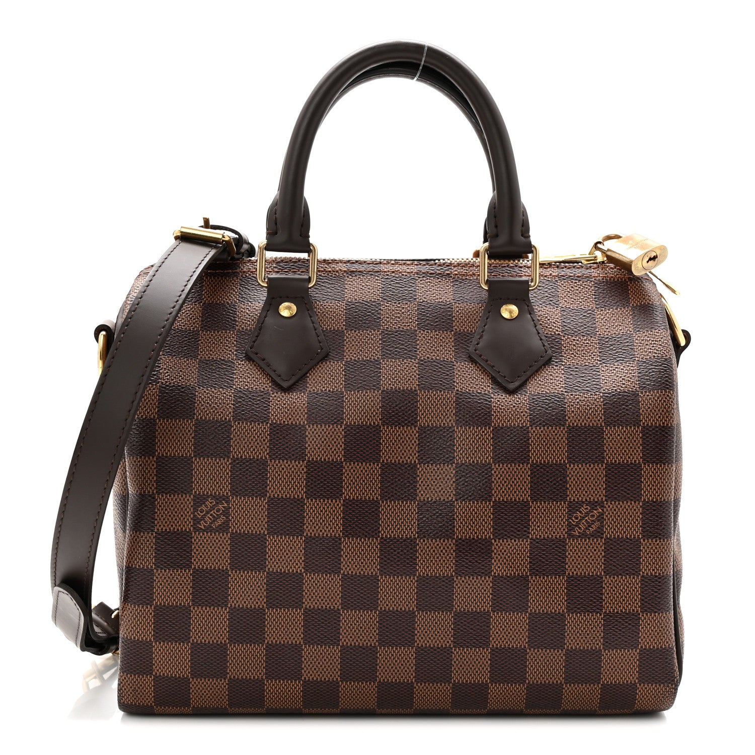 Louis Vuitton Damier Ebene Speedy Bandouliere 25 1 of 10