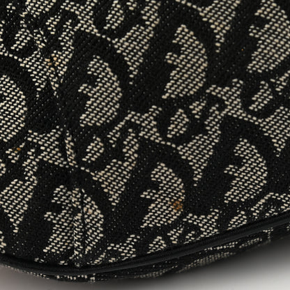 Christian Dior Monogram Mini Saddle Pochette Black 11 of 12