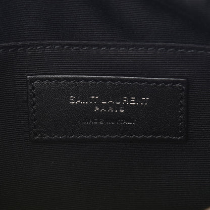 Saint Laurent Patent Calfskin Matelasse Monogram Lou Camera Bag Neon Yellow 7 of 10