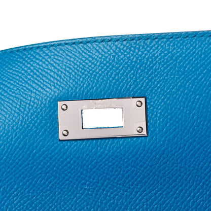 Hermes Epsom Kelly Sellier 32 Bleu Zanzibar 21 of 36