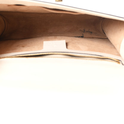 Gucci Calfskin Small Sylvie Shoulder Bag Off White 5 of 11