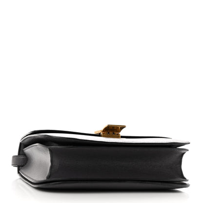 Celine Liege Calfskin Medium Classic Box Flap Bag Liquorice 4 of 10