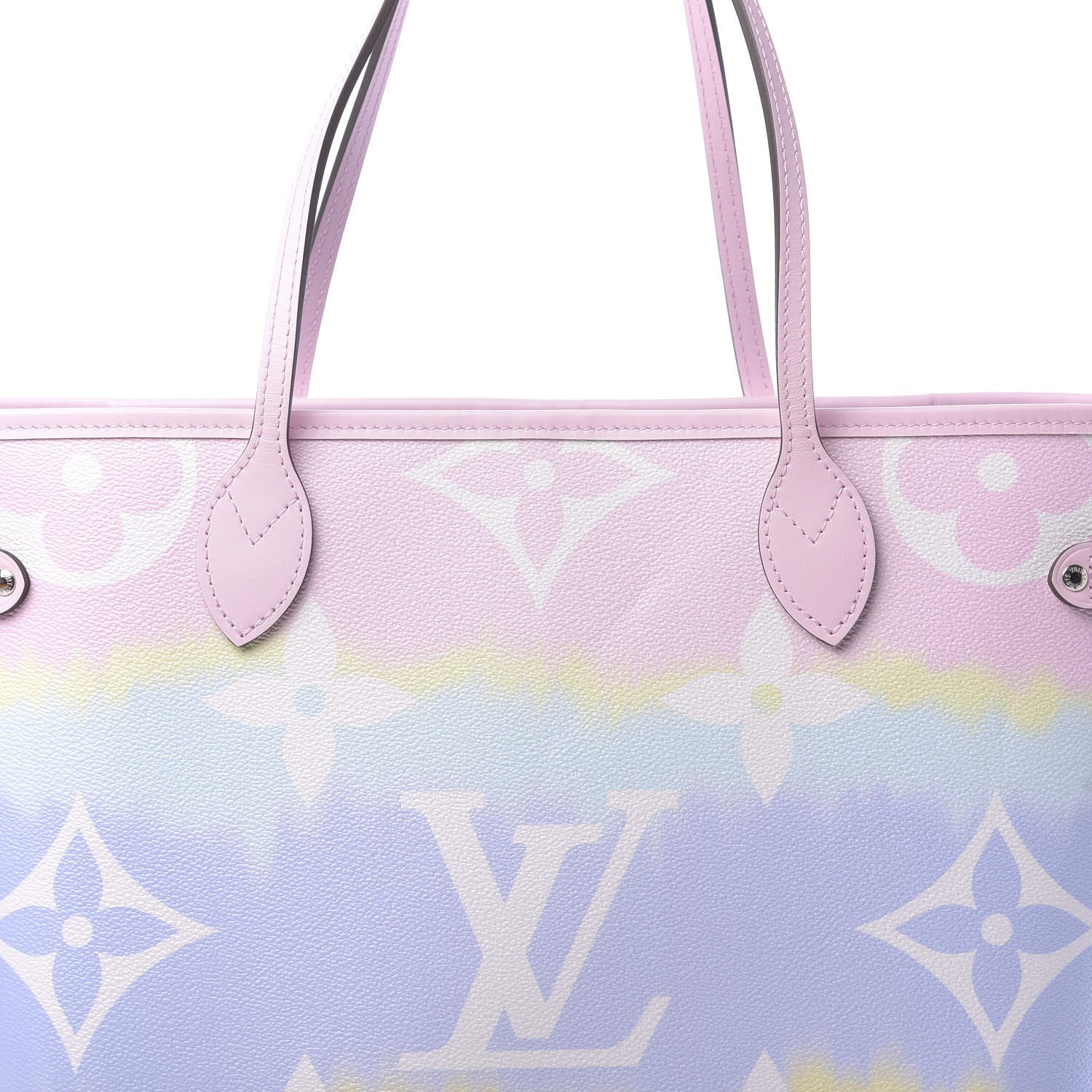 Louis Vuitton Monogram Escale Neverfull MM Pastel 9 of 12