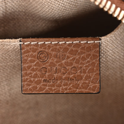 Gucci Monogram Mini Bree Messenger Bag Beige Tabacco 6 of 10