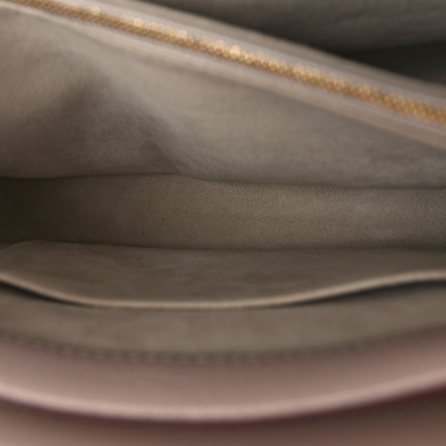 Calfskin Monogram Very One Handle Mastic Raisin