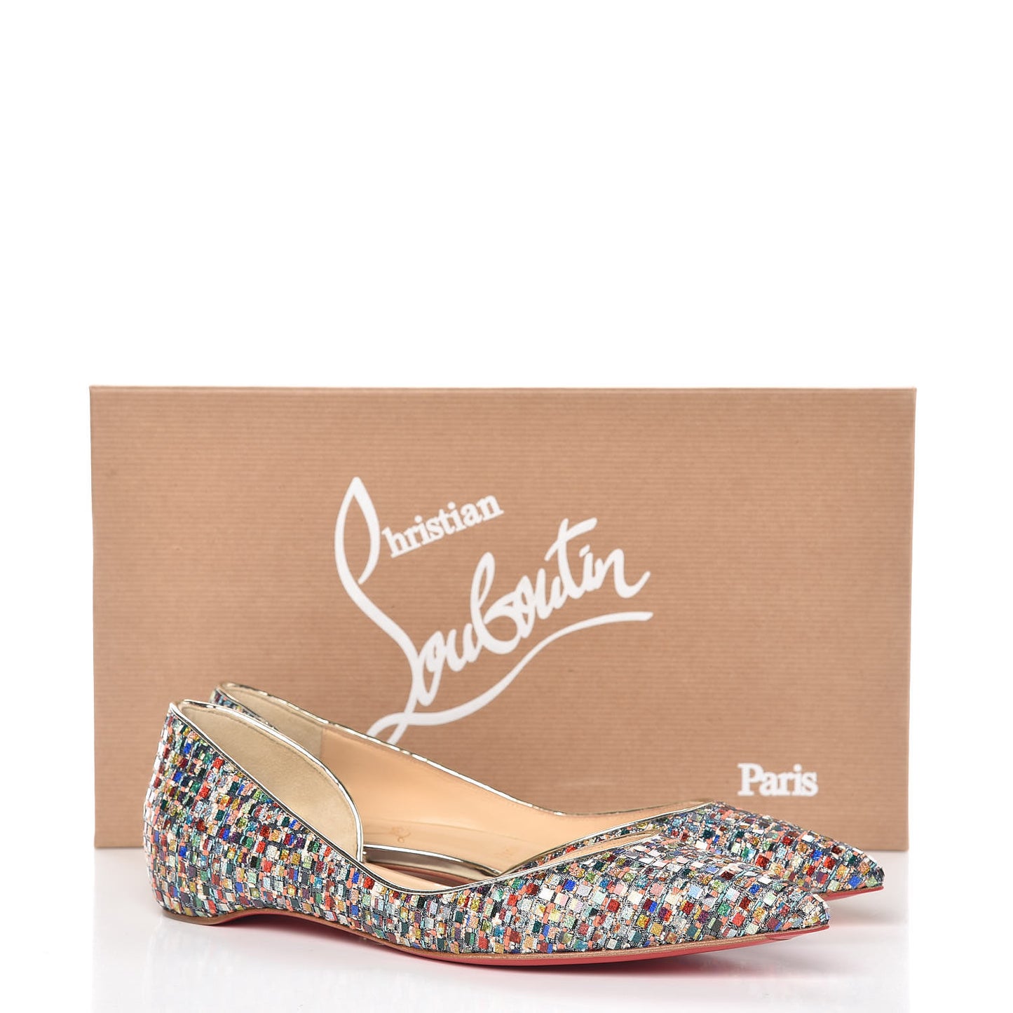 Tresse Vitraux Specchio Iriza Flats 37 Multicolor