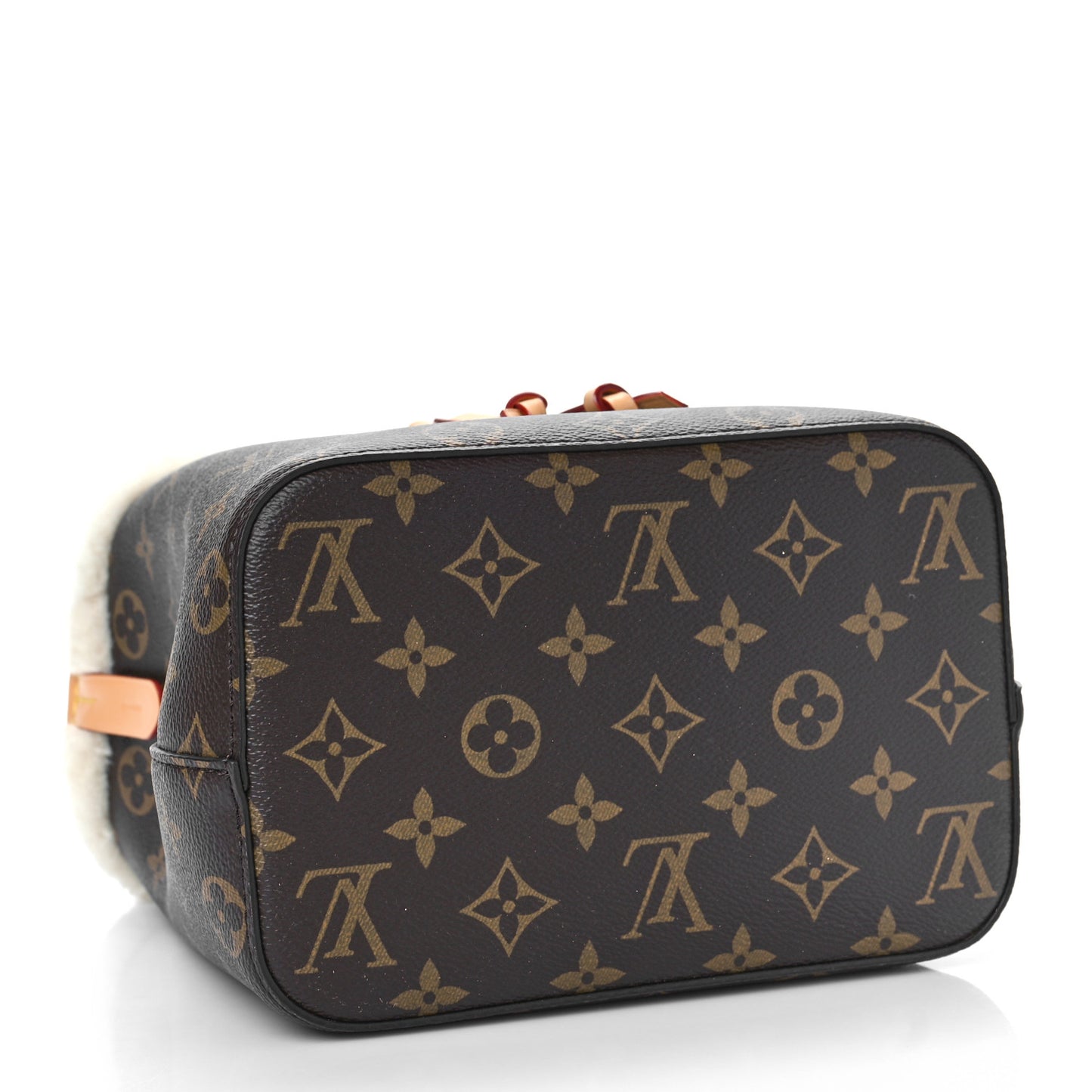 Monogram Shearling Cozygram Neonoe BB