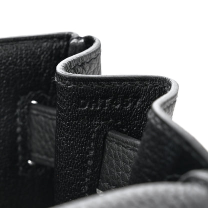 Hermes Togo Kelly Retourne 28 Black 7 of 10